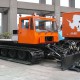 新型南極観測車の性能試験の様子
