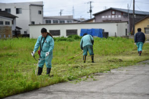 構内美化活動