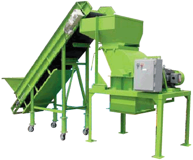 Compact One-Shaft Shredder