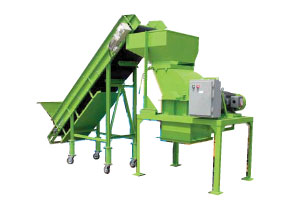 Compact One-Shaft Shredder